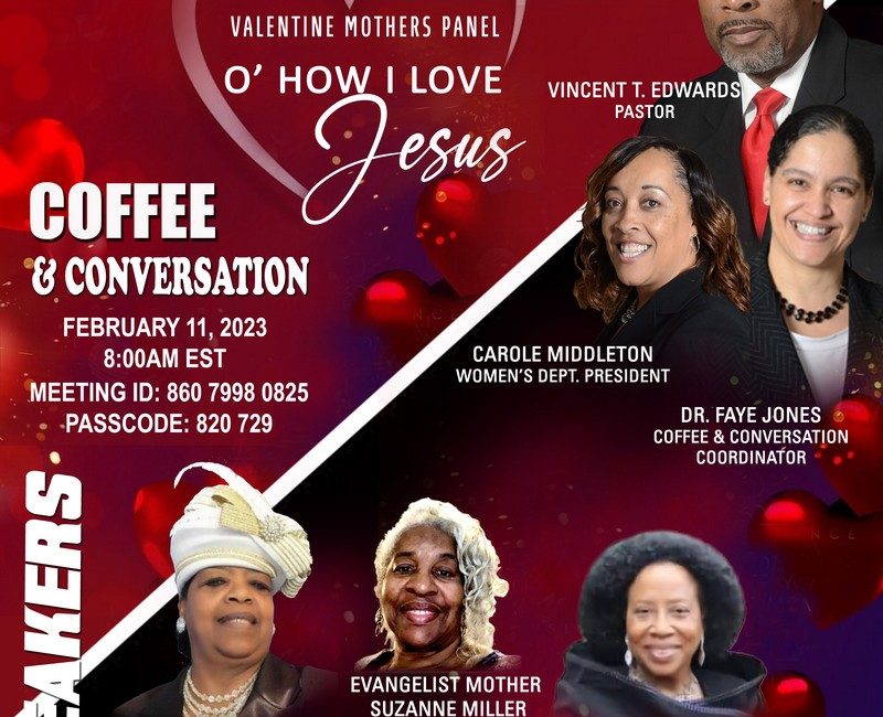 Coffee and Conversation flyer