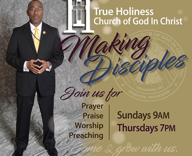 True Holiness Church of God in Christ flyer