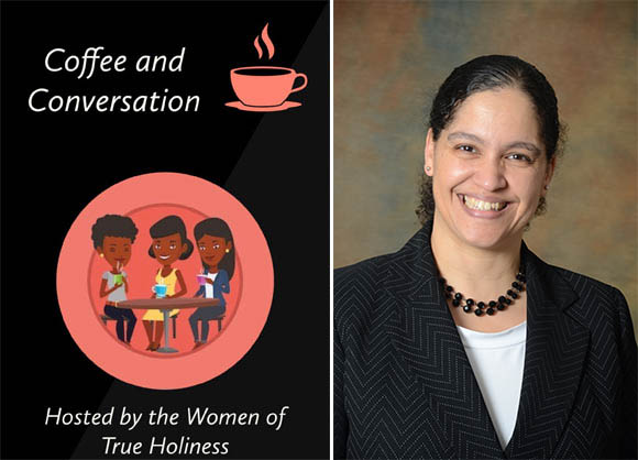 Coffee and Conversation logo and coordinator